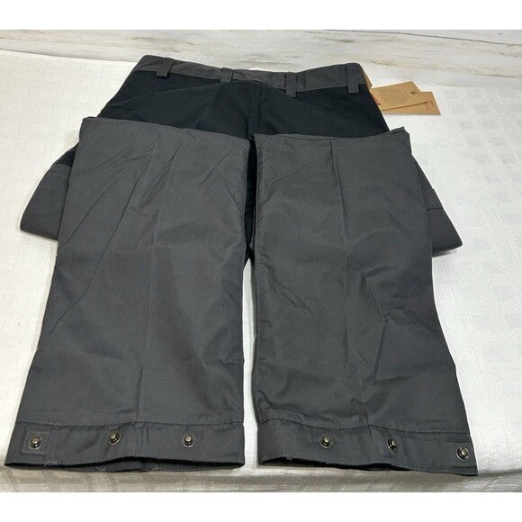 NEW! FJALLRAVEN Vidda Pro Black Gray Trousers G-1000 Pants 44 Size 29 x 31 M Reg - Picture 13 of 16